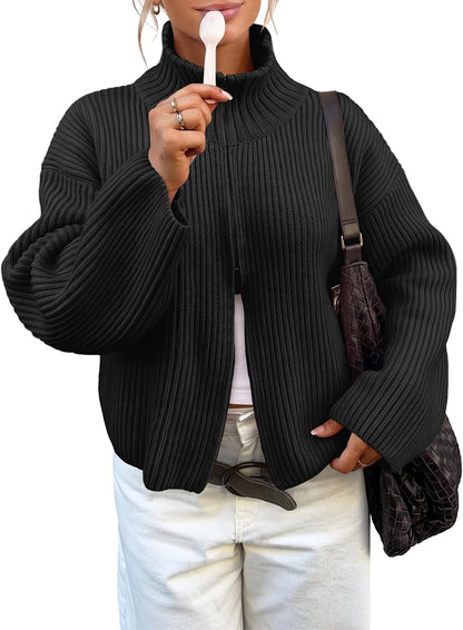 Chunky Ribbed Cardigan
