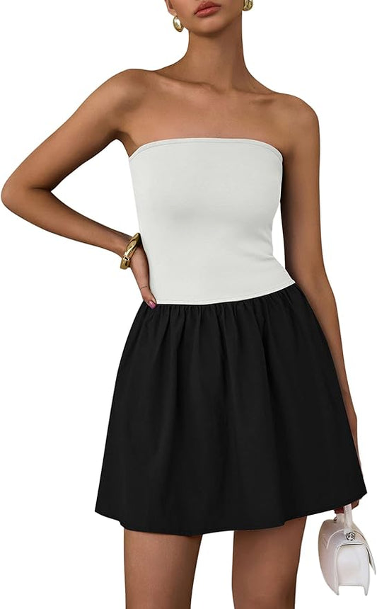 Strapless Mini Dress