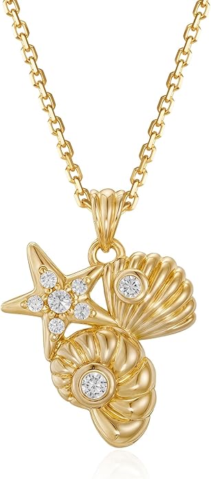 Gold Shell Necklace