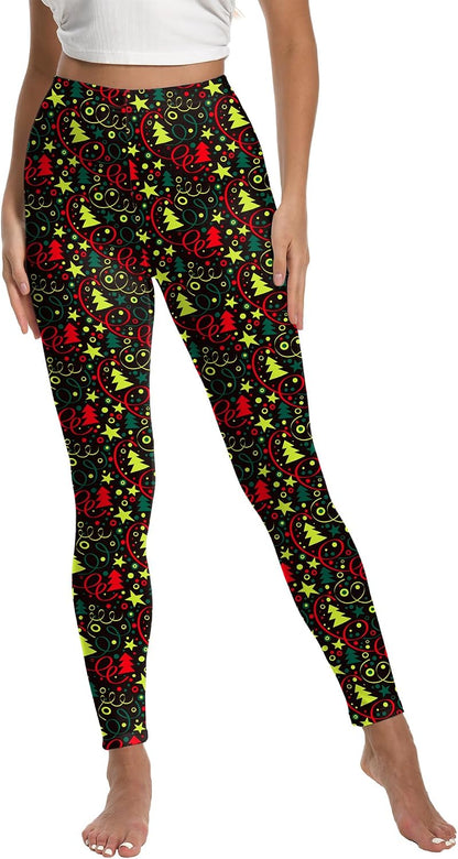 Christmas Print Leggings