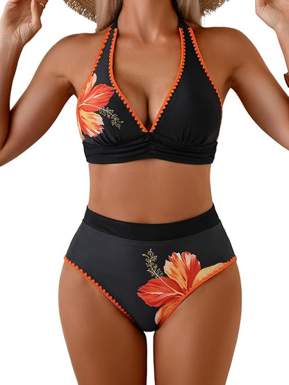 High Waisted Bikini Set