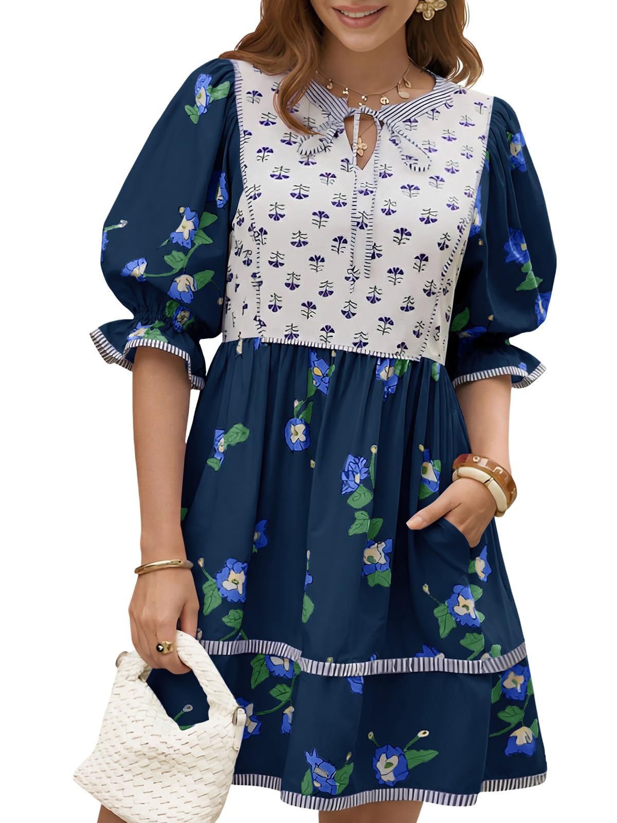 Floral Mini Dress