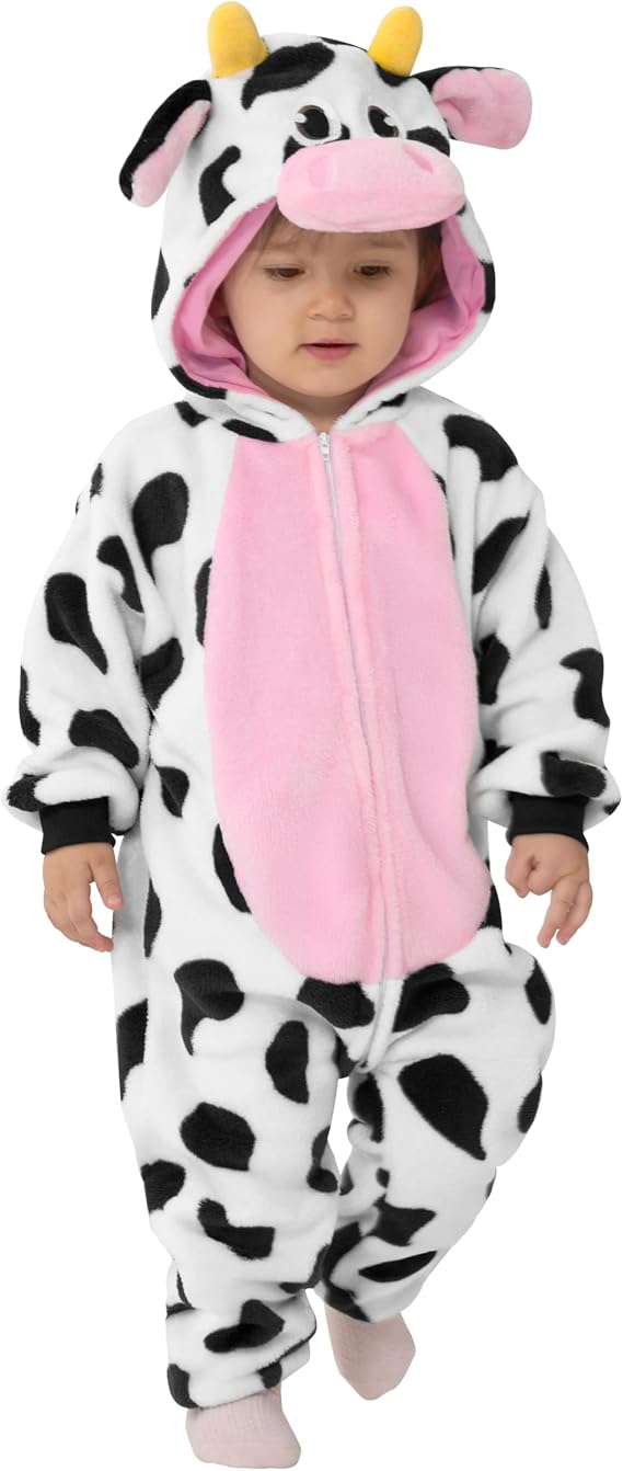 Halloween Kids Cow Jumpsuit