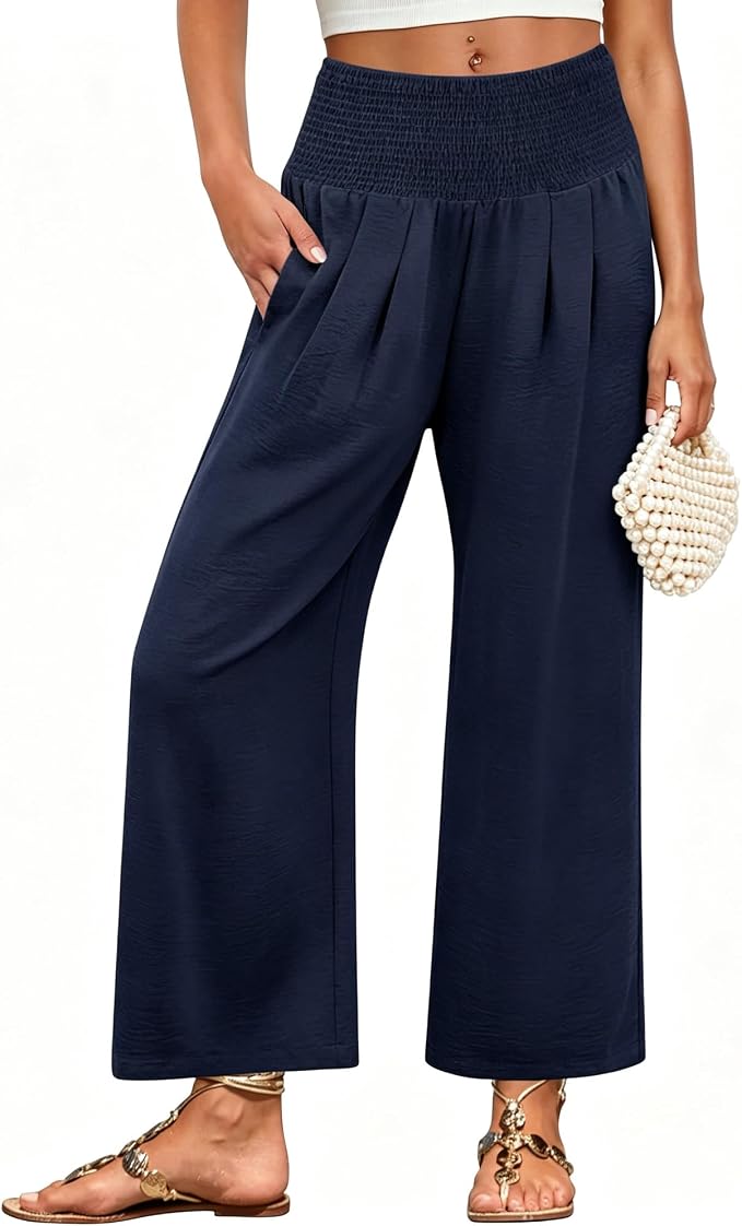 Wide Leg Palazzo Pants