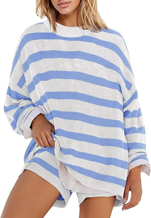 Striped Lounge Set
