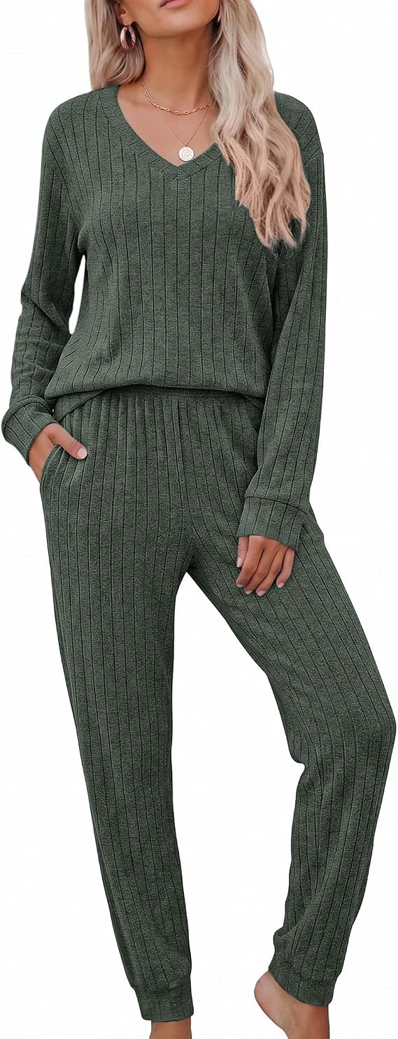 Ribbed Lounge Set