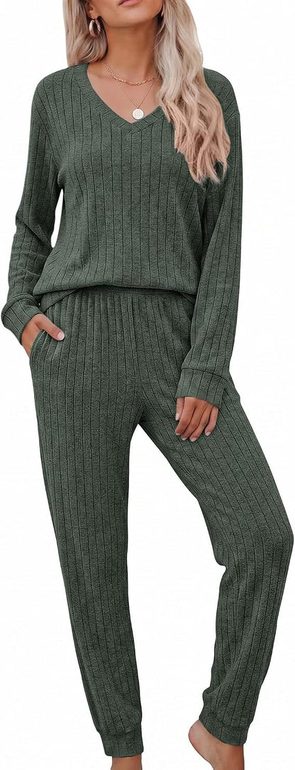 Ribbed Lounge Set