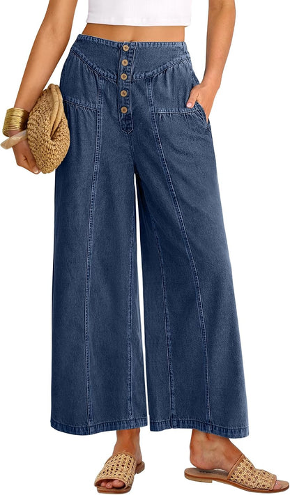 ANRABESS Wide Leg Jeans