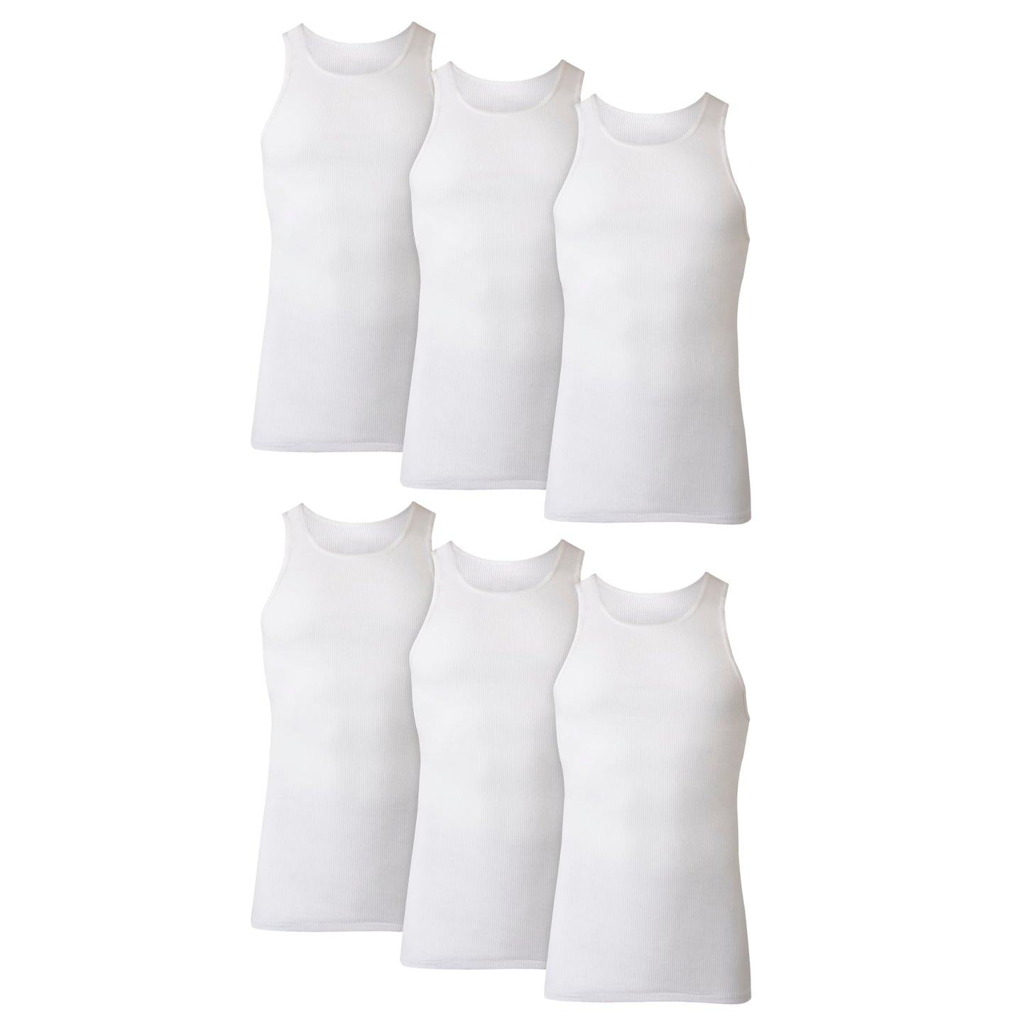 Hanes Men's Cotton Tank Undershirts