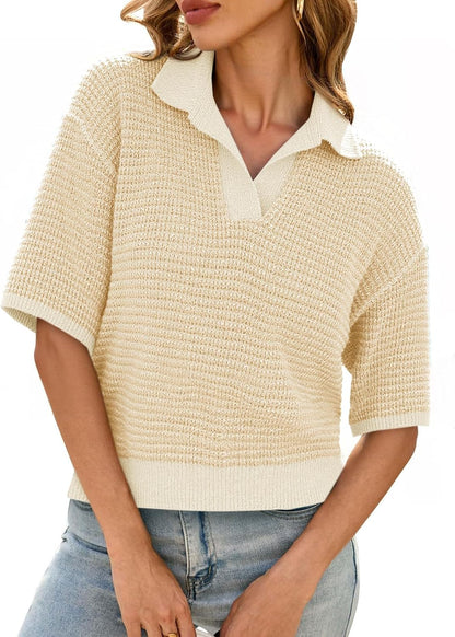 Striped Crop Sweater