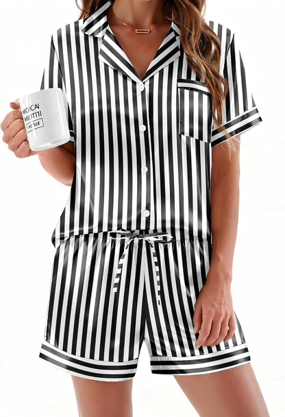 Satin Pajamas Set