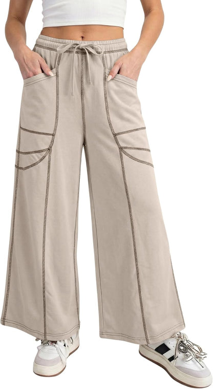 Wide Leg Sweatpants