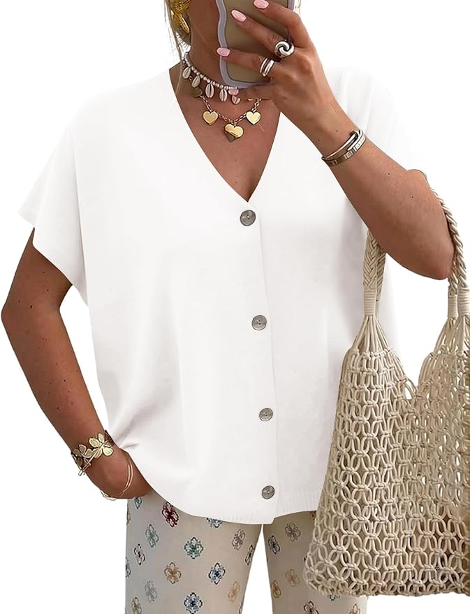 Short Sleeve Summer Cardigan