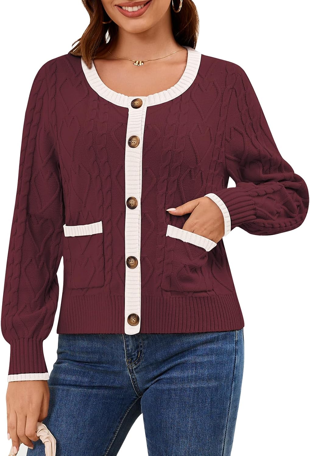 Cable Knit Cardigan