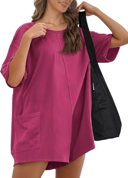 Oversized T-Shirt Romper