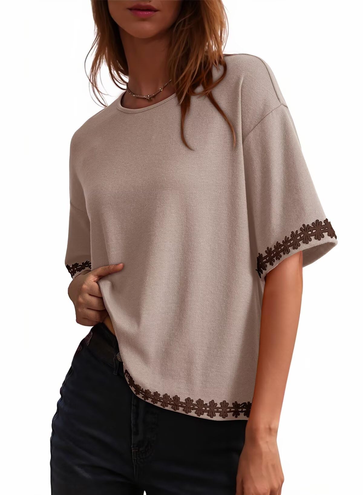 Short Sleeve Sweater