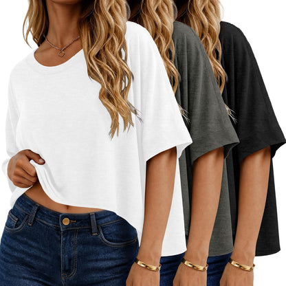 Oversized Basic T-Shirt (3PK)