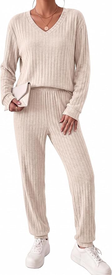 Ribbed Lounge Set