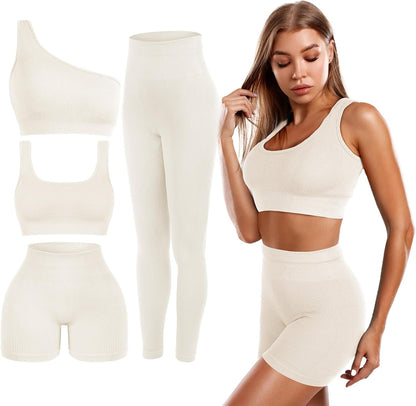 Ribbed Workout Set (4PK)
