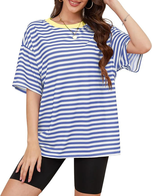 Oversized Striped Tee