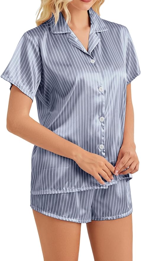 Pinstripe Pajamas Set