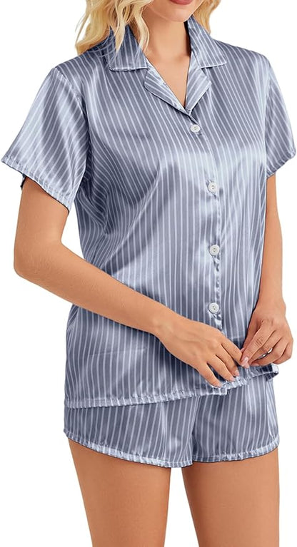 Pinstripe Pajamas Set