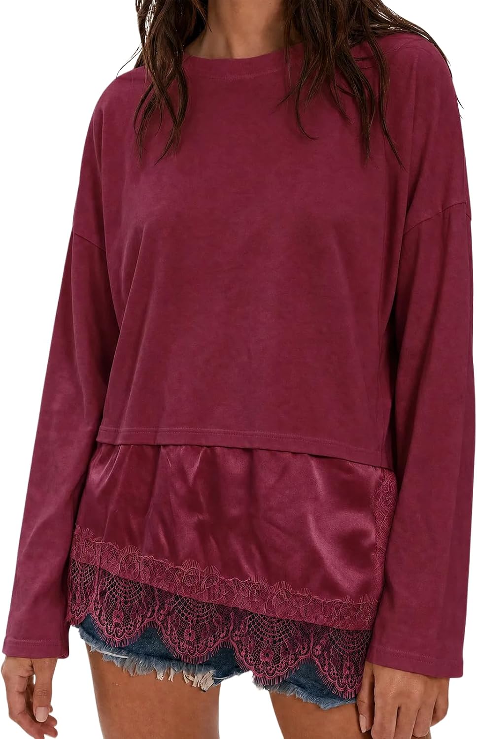 Lace Trim Tunic
