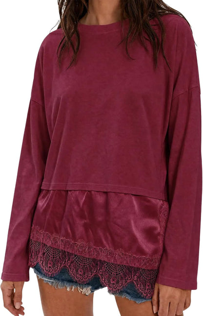Lace Trim Tunic