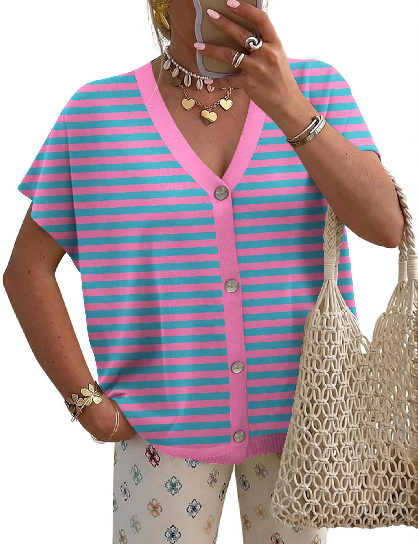 Short Sleeve Summer Cardigan