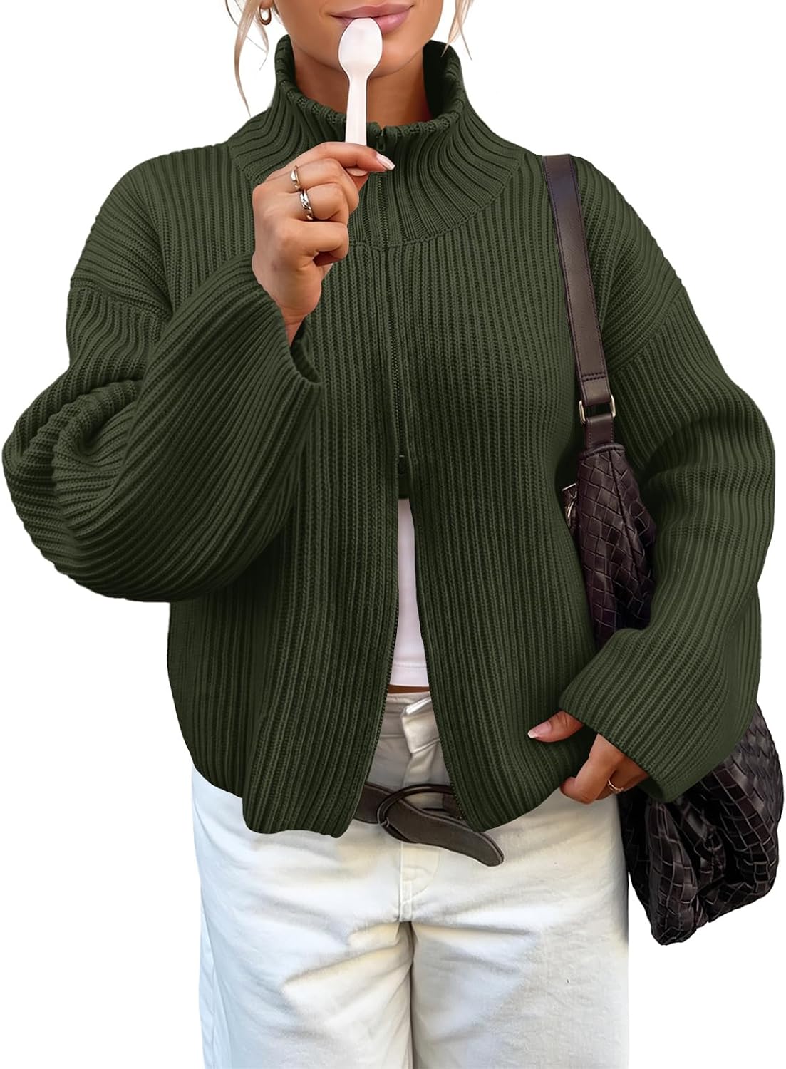 Chunky Ribbed Cardigan