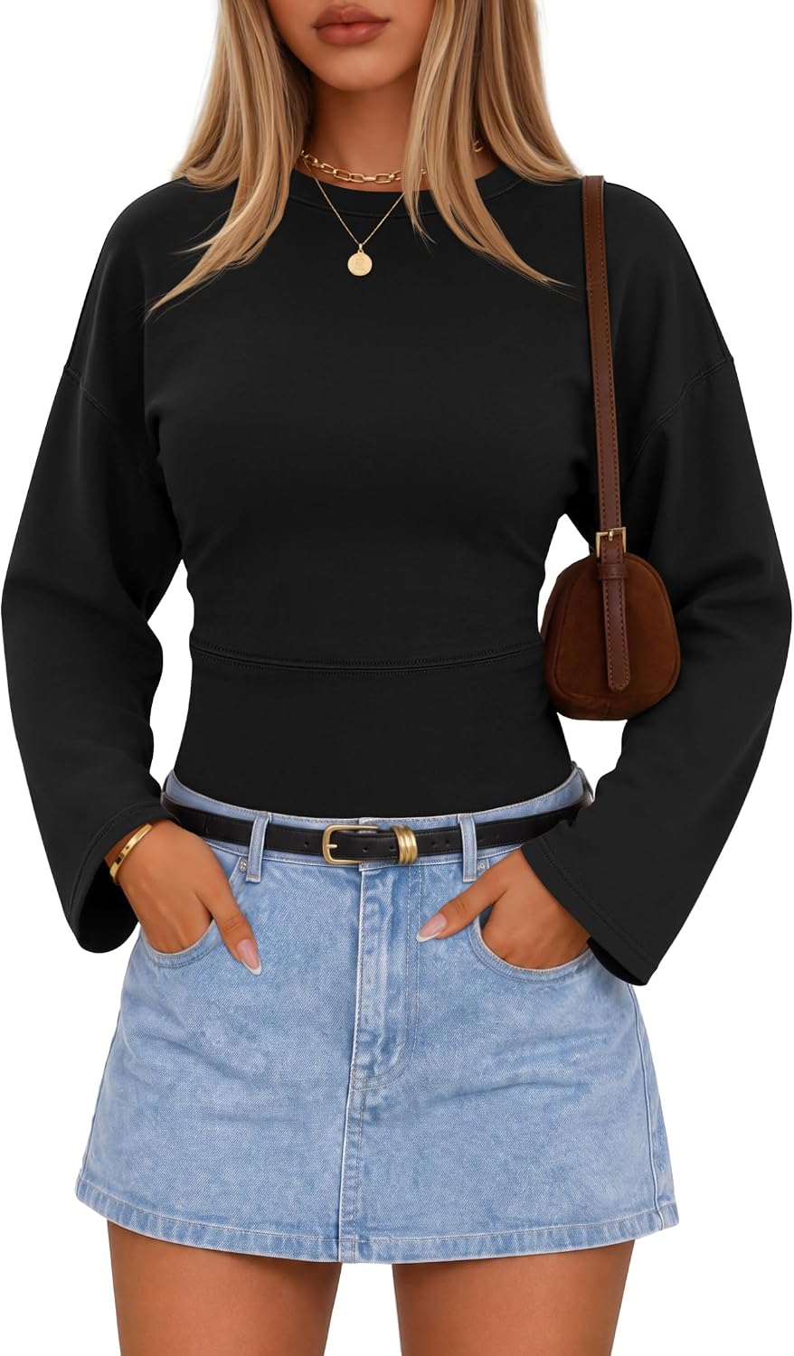 Cinched Waist Shirt