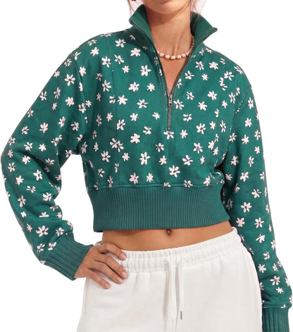 Half Zip Sweatshirt