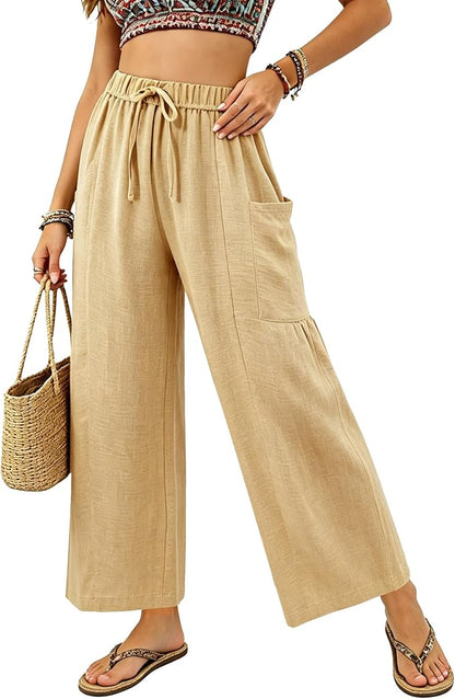 Lightweight Palazzo Pants