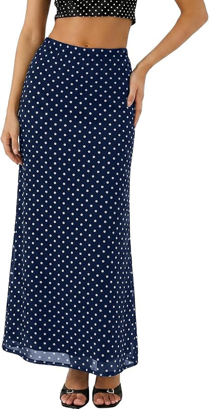 Long Mesh Skirt
