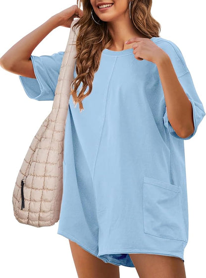 Oversized Casual Romper