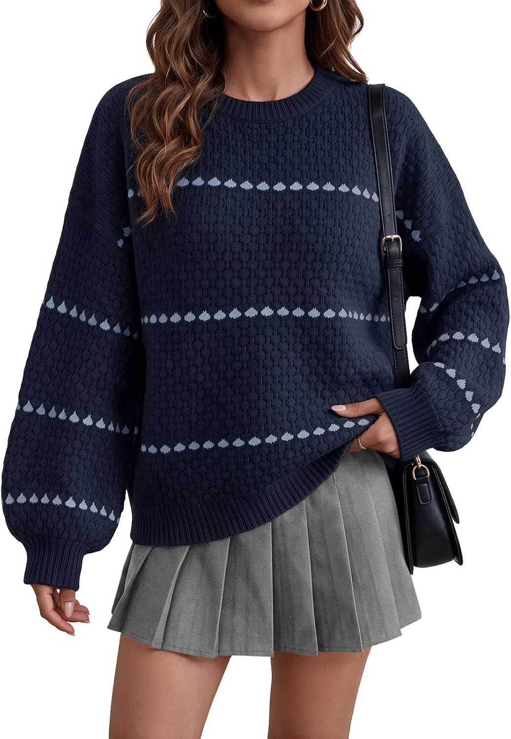 Oversized Puff Sweater