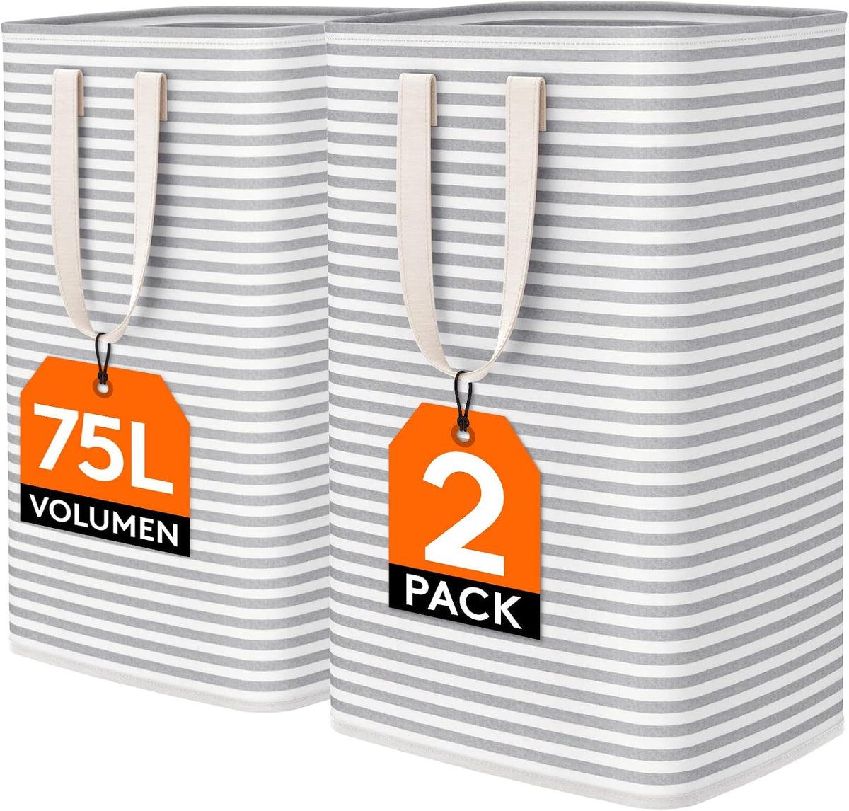 Large Laundry Basket (2PK)