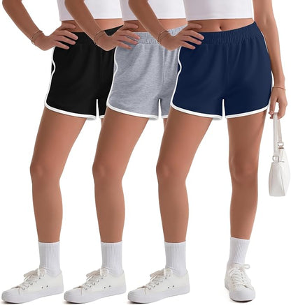Girl's Pack of Shorts (3PK)