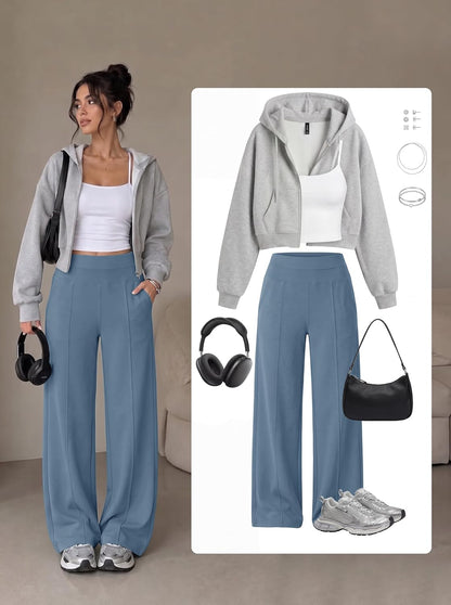Wide Leg Palazzo Pants