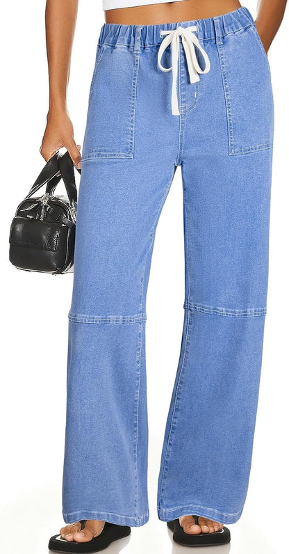 Drawstring Jeans