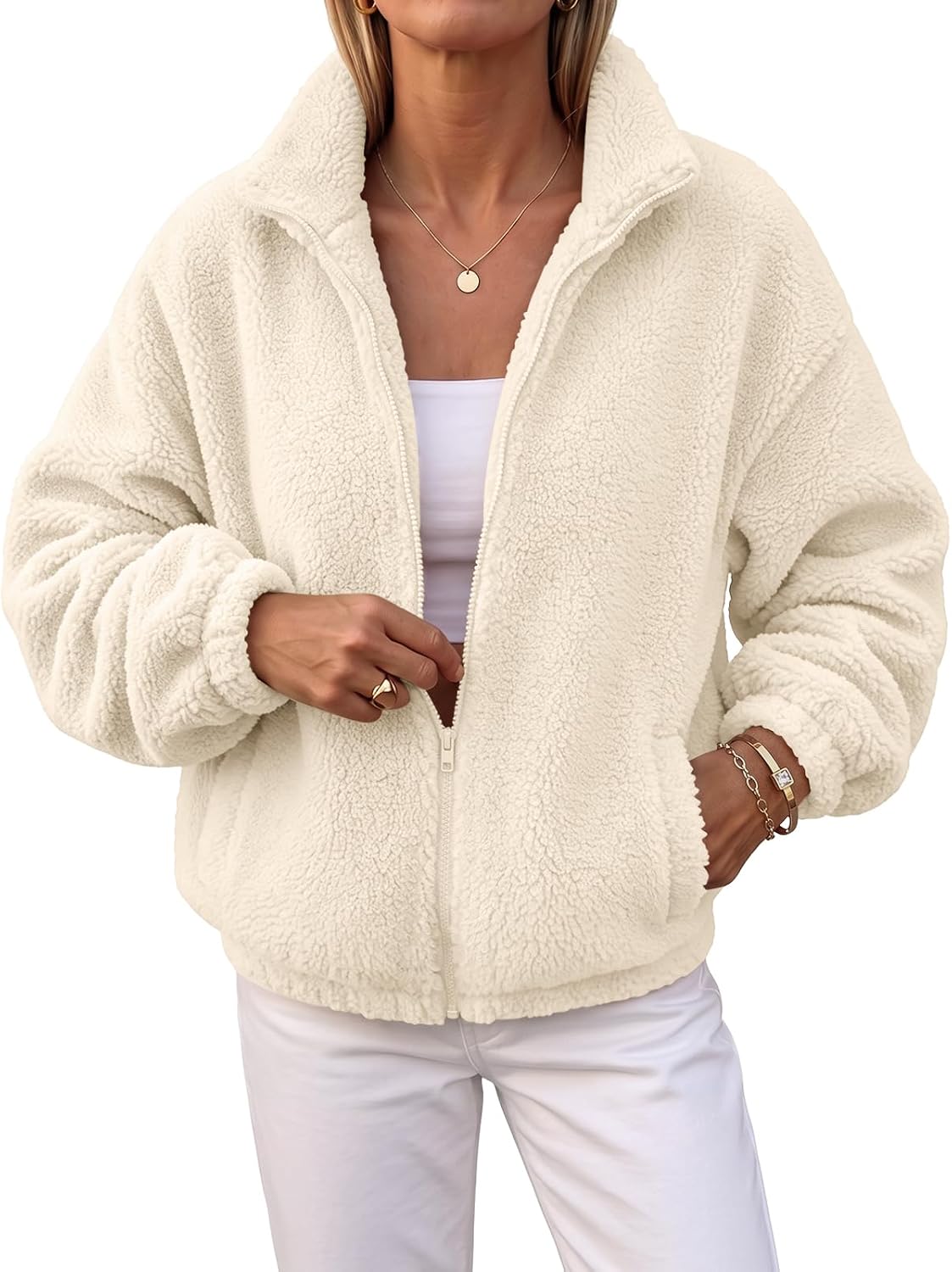 Sherpa Fleece Jacket