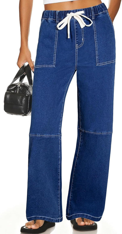 Drawstring Jeans