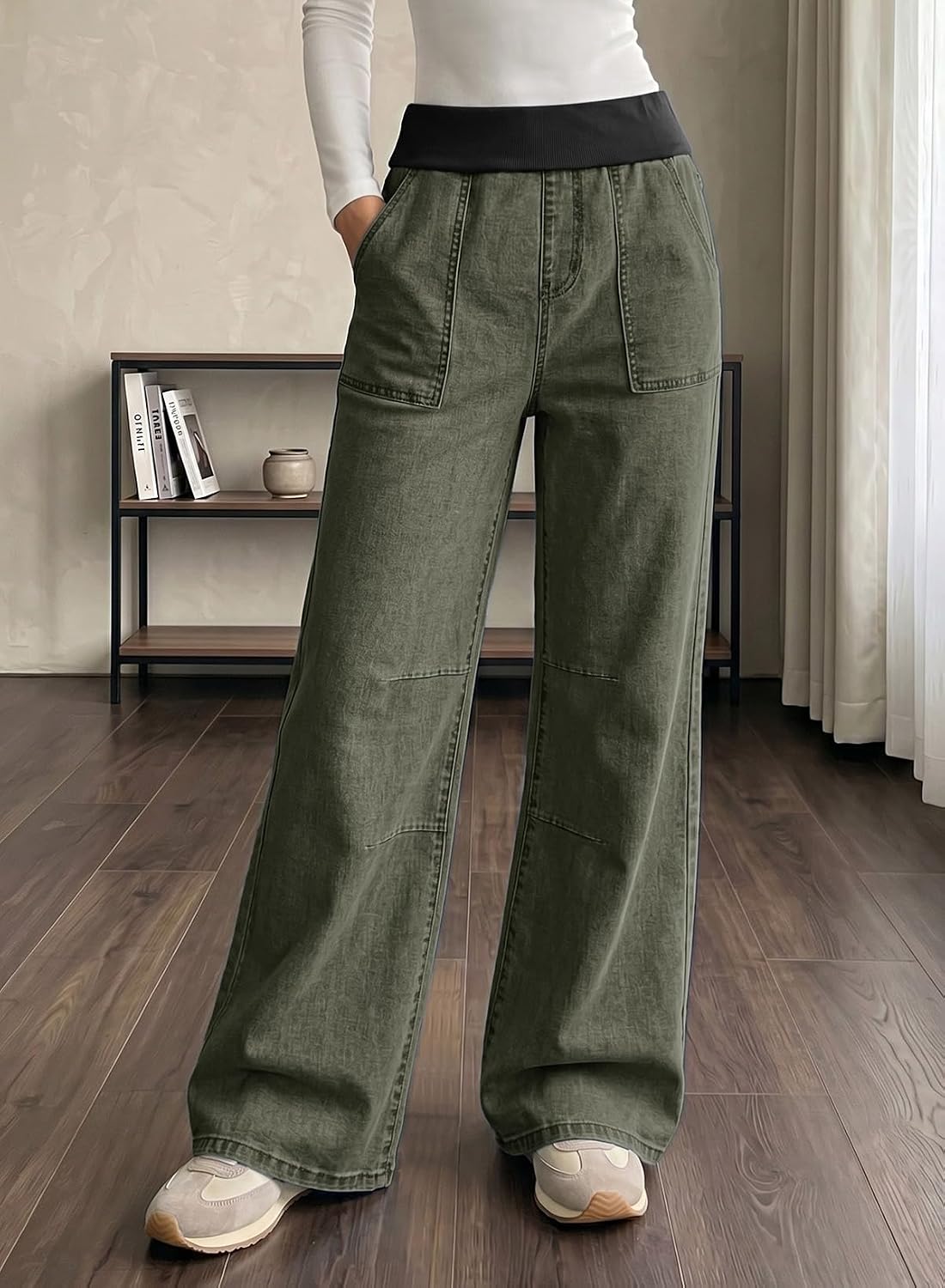 Wide Leg Baggy Jeans