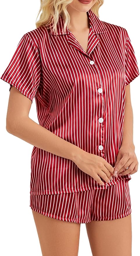 Pinstripe Pajamas Set