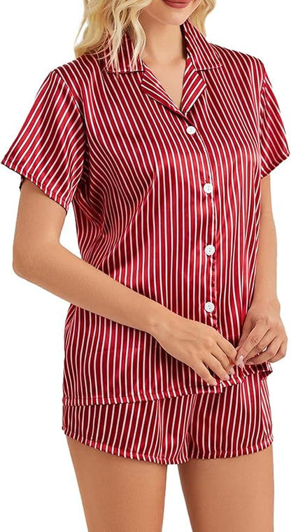Pinstripe Pajamas Set