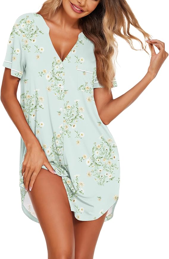 Button Down Nightgown