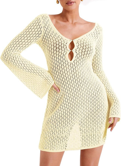 Crochet Swimsuit Cover-Up