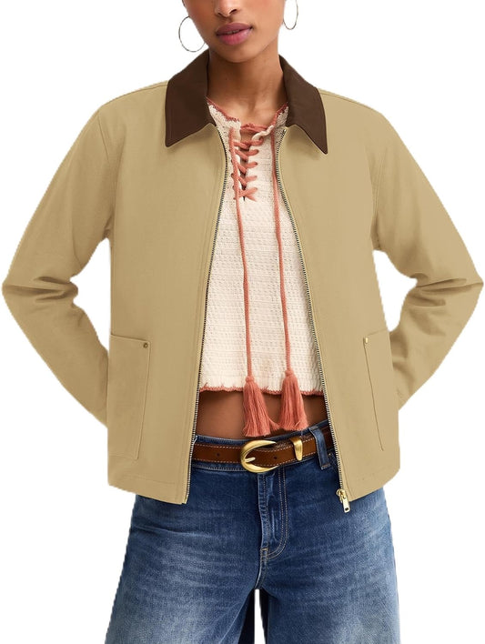 Cropped Barn Jacket