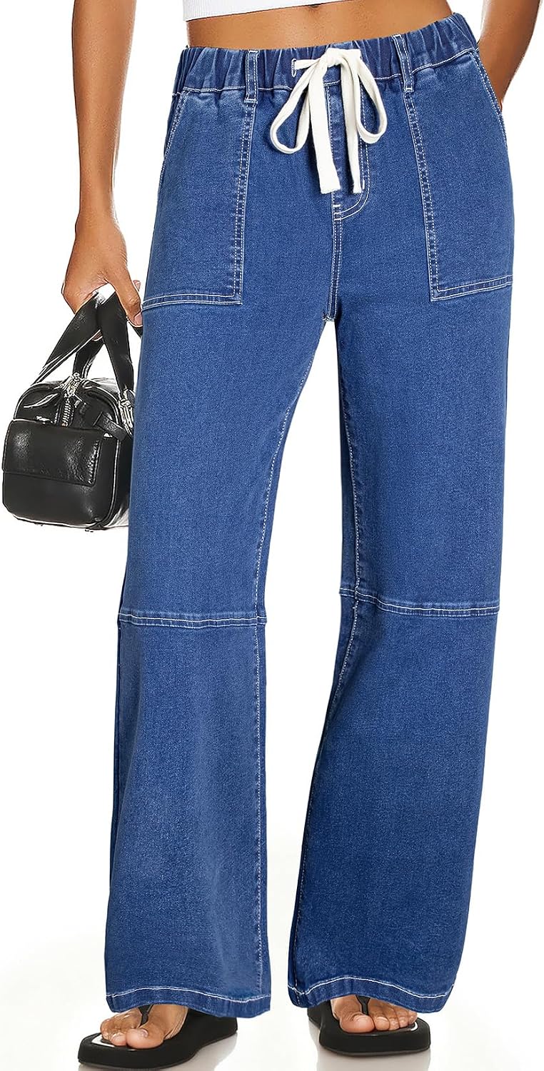 Drawstring Jeans