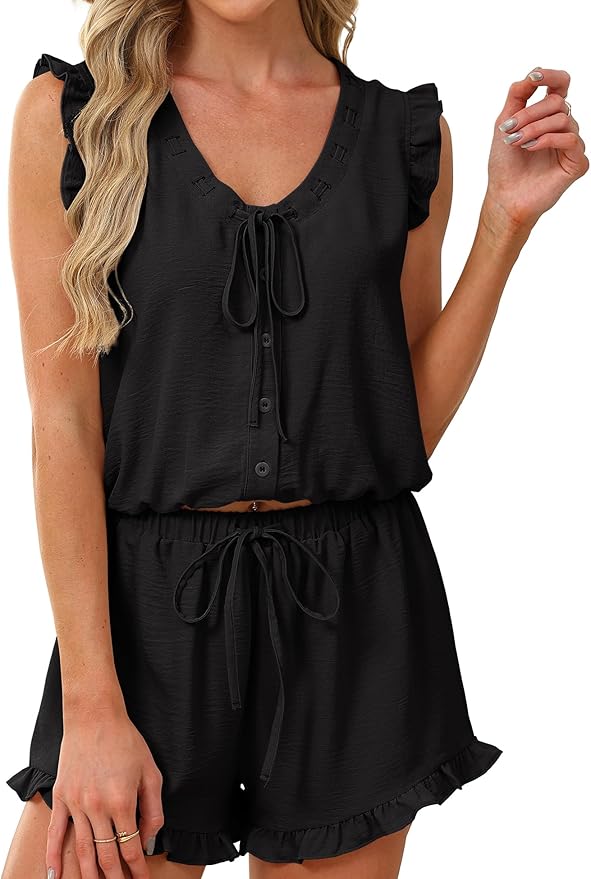 Ruffle Pajamas Set